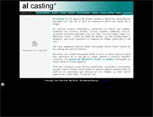 Tablet Screenshot of alcasting.com